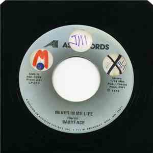 Babyface  - Never In My Life / I Can't Stop The Rain album flac