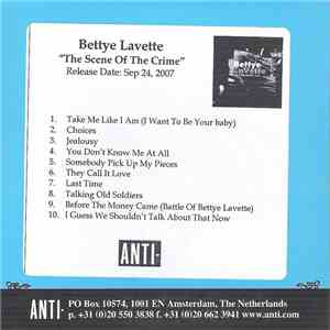 Bettye Lavette - The Scene Of The Crime album flac