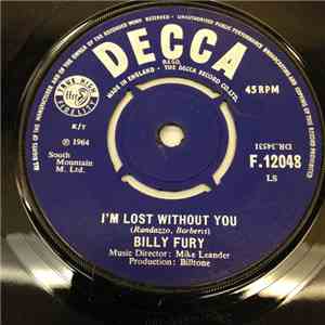 Billy Fury - I'm Lost Without You album flac