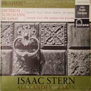 Brahms / Dietrich / Schumann - Isaac Stern, Alexander Zakin - Sonate No. 2 Pour Violon Et Piano / Sonate F.A.E. Pour Violon Et Piano album flac