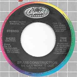 Brass Construction - We Can Work It Out album flac