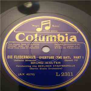 Bruno Walter Conducting Berliner Staatskapelle - Die Fledermaus album flac