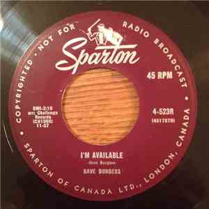 Dave Burgess - Who's Gonna Cry / I'm Available album flac