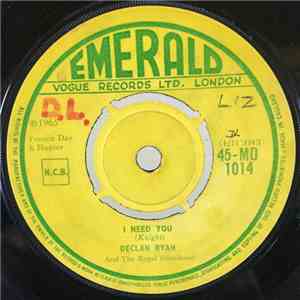 Declan Ryan And The Regal Showband - I Need You album flac