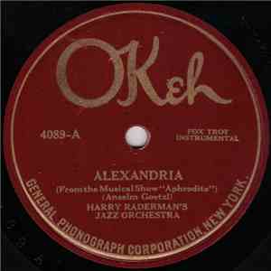 Harry Raderman's Jazz Orchestra - Alexandria / Make The Trombone Laugh album flac