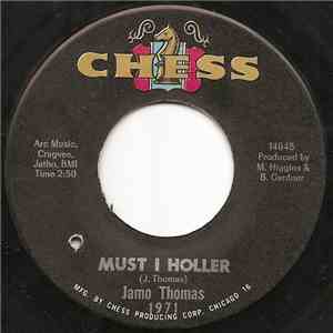 Jamo Thomas - Must I Holler album flac