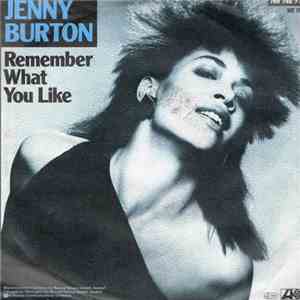 Jenny Burton - Remember What You Like album flac