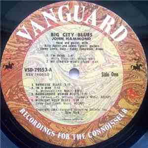 John Hammond - Big City Blues album flac