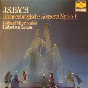 J.S. Bach, Berliner Philharmoniker, Herbert von Karajan - Brandenburgische Konzerte Nr. 4,5,6 album flac