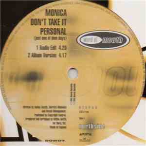 Monica - Don't Take It Personal (Just One Of Dem Days) album flac