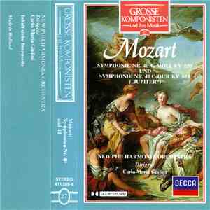 Mozart / New Philharmonia Orchestra / Carlo Maria Giulini - Grosse Komponisten Und Ihre Musik 27: Mozart - Symphonie Nr. 40 Und Symphonie Nr. 41 album flac