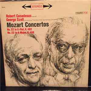 Mozart, Robert Casadesus, George Szell - Concertos No. 22 In E Flat, K. 482 / No. 23 In A Major, K. 488 album flac