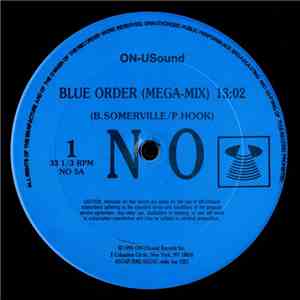 NO / BB - Blue Order (Mega-mix) / Bonus Bronski Beats album flac