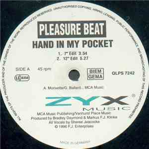 Pleasure Beat - Hand In My Pocket / First Time album flac
