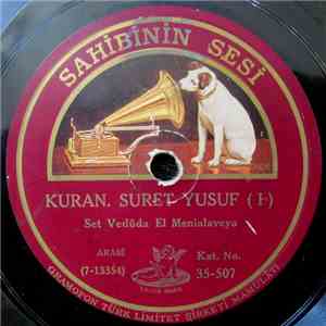 Set Vedûda El Menialaveya - Kuran, Suret Yusuf album flac