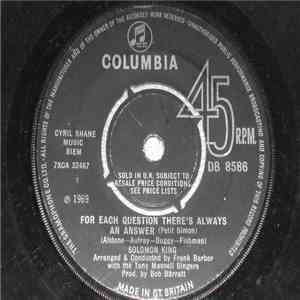 Solomon King - For Each Question There's Always An Answer album flac
