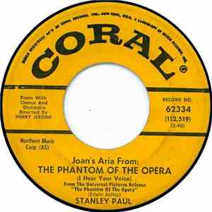 Stanley Paul - The Phantom Of The Opera album flac