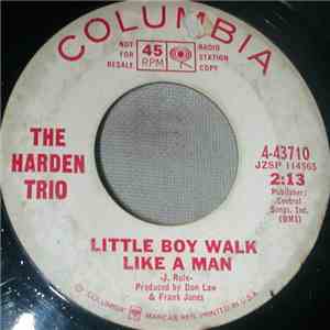 The Harden Trio - Little Boy Walk Like A Man album flac