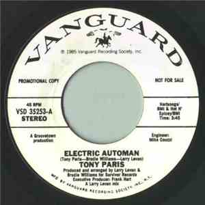Tony Paris - Electric Automan album flac