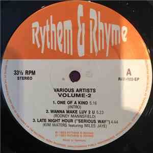 Various - Rythem & Rhyme Vol. 2 album flac