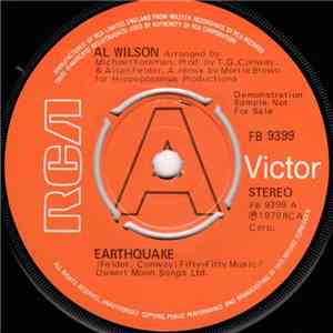 Al Wilson - Earthquake album flac