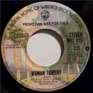 America  - Woman Tonight album flac