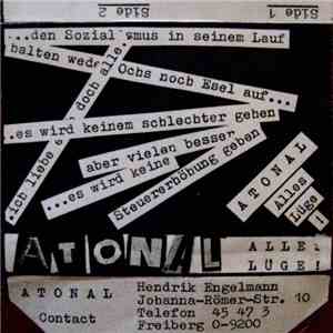 Atonal  - Alles Lüge! album flac