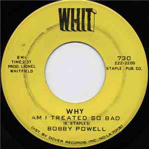 Bobby Powell - Why (Am I Treated So Bad) / Thank You album flac