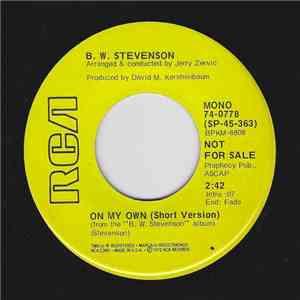 B.W. Stevenson - On My Own album flac