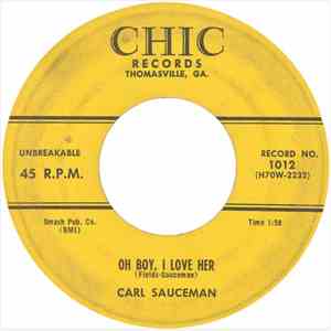 Carl Sauceman - Oh Boy, I Love Her album flac