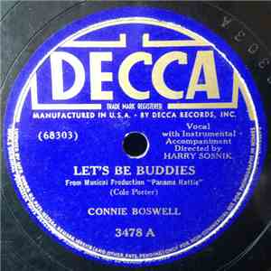 Connie Boswell - Let's Be Buddies / Remember Me album flac