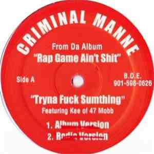 Criminal Manne - Tryna Fuck Sumthing album flac