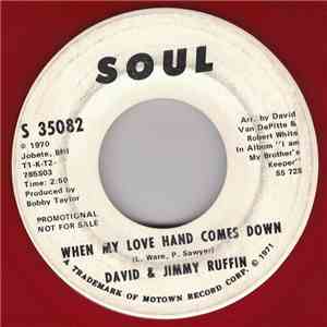 David & Jimmy Ruffin - When My Love Hand Comes Down album flac