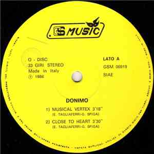 Donimo - Musical Vertex / Close To Heart / Awakening / Tears Of Joy album flac