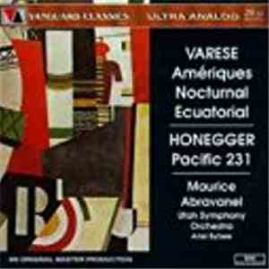 Edgard Varèse, Arthur Honegger - Amériques, Nocturnal, Ecuatorial, Pacific 231 album flac