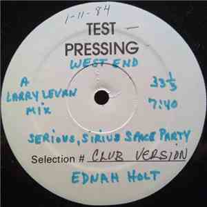 Ednah Holt - Serious, Sirius Space Party album flac