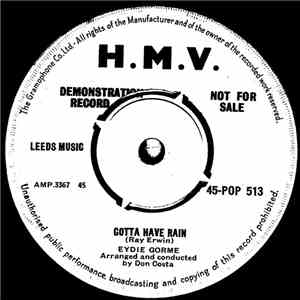 Eydie Gorme - Gotta Have Rain album flac