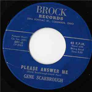 Gene Scarbrough - Please Answer Me / A Dream Of You album flac