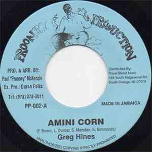 Greg Hines - Amini Corn album flac