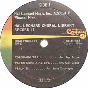 Herb Streitz - Hal Leonard Choral Library Record #1 album flac