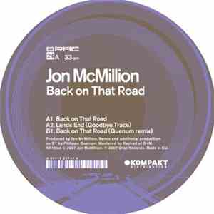Jon McMillion - Back On That Road album flac