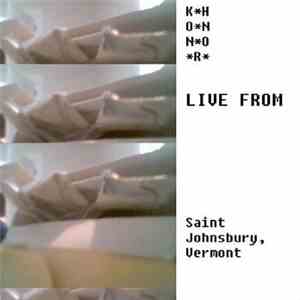 Khonnor - Live From Saint Johnsbury, Vermont album flac