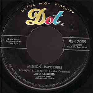 Lalo Schifrin - Mission'-Impossible album flac