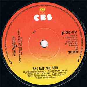 Lone Star  - She Said, She Said album flac