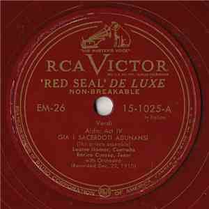 Louise Homer / Enrico Caruso - Aïda: Gia I Sacerdoti Adunansi / Aïda E Me Togliesti album flac