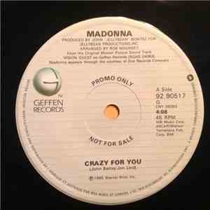 Madonna / Berlin - Crazy For You / No More Words album flac