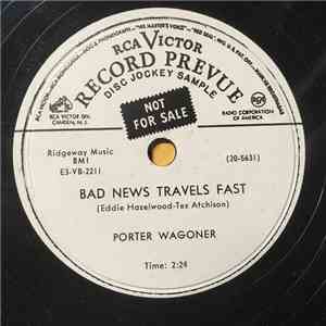 Porter Wagoner - Bad News Travels Fast / Trinidad album flac