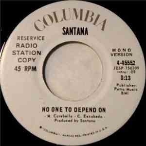 Santana - No One To Depend On album flac