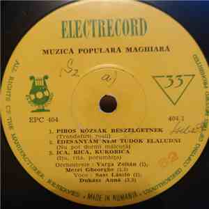 Sass László / Dukász Anna / Nemes Sándor - Muzică Populară Maghiară album flac