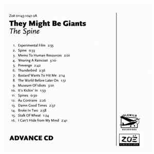 They Might Be Giants - The Spine album flac